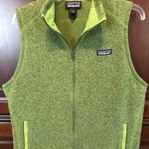 Green Patagonia vest